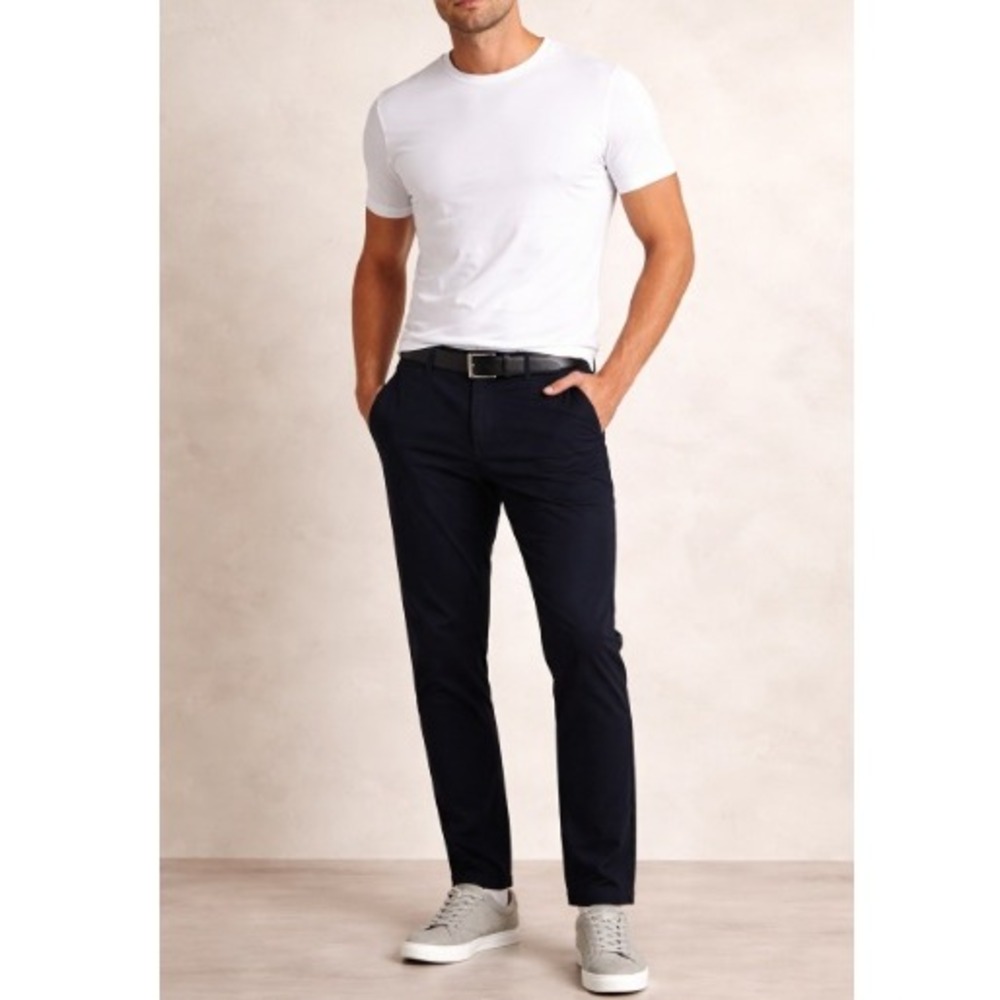 J.Crew Men's Navy Slim Fit Flex Tech Pants Size 33x30 NWT